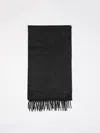 Max Mara Scarf Woman Black In Black