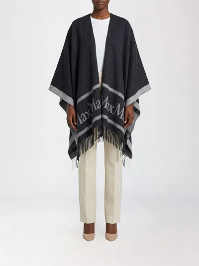 Max Mara Scarf Woman In Black