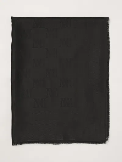 Max Mara Scarf Woman In Black