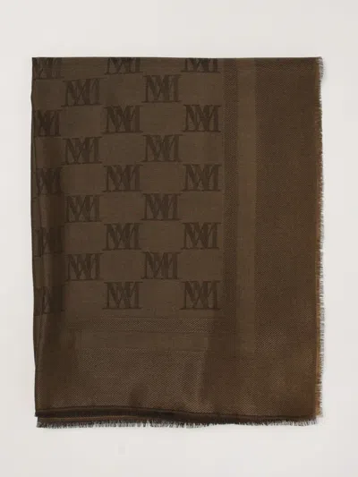 Max Mara Scarf Woman In Brown