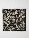 Max Mara Eclectic Geometric Print Scarf In Orange