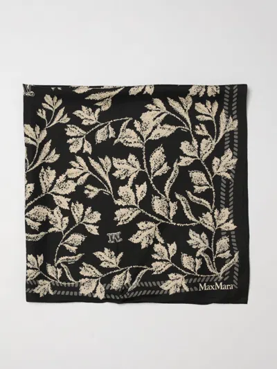 Max Mara Scarf Woman  In Black