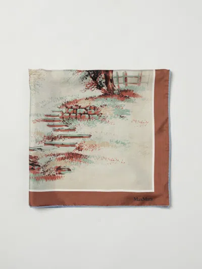 Max Mara Scarf Woman  In Brown