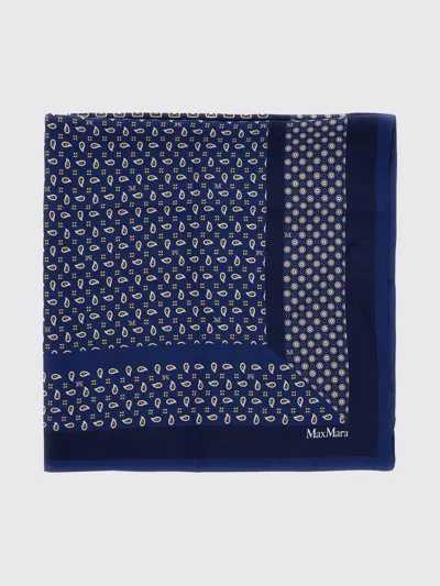 Max Mara Scarf Woman  In Blue