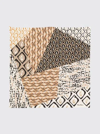 Max Mara Maxi Silk Scarf In Multi