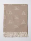 Max Mara Cashmere Jacquard Stola In Brown