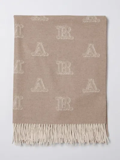 Max Mara Scarf Woman  In Sand