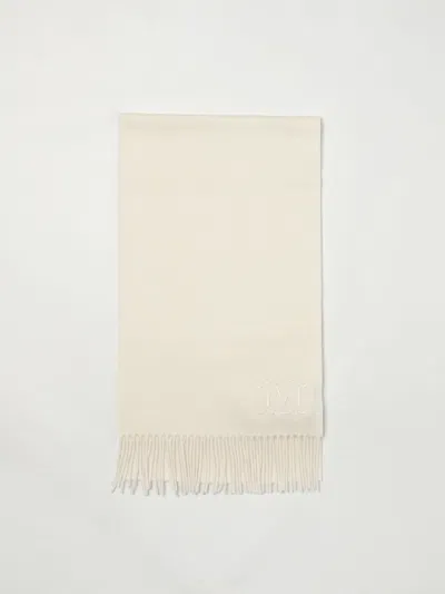 Max Mara Scarf Woman  In White