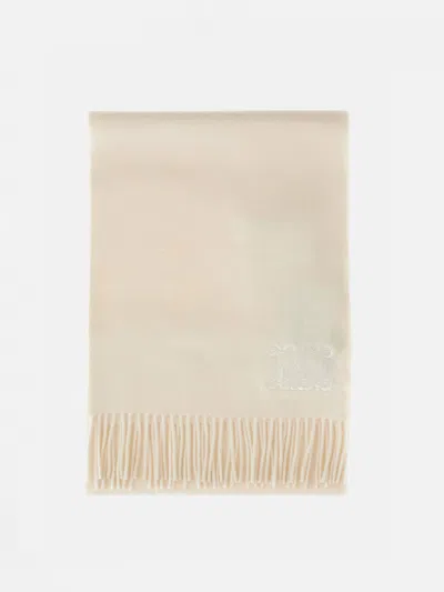 Max Mara Scarf Woman  In White