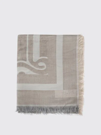 Max Mara Scarf Woman Sand In White