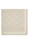 Shop Max Mara Scarf Wool In Beige