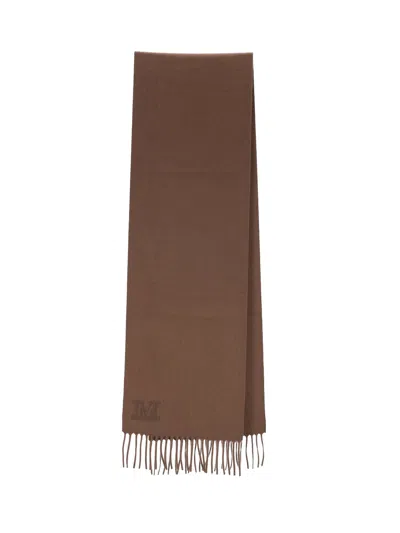 Max Mara Scarf "wsdalia" In Brown