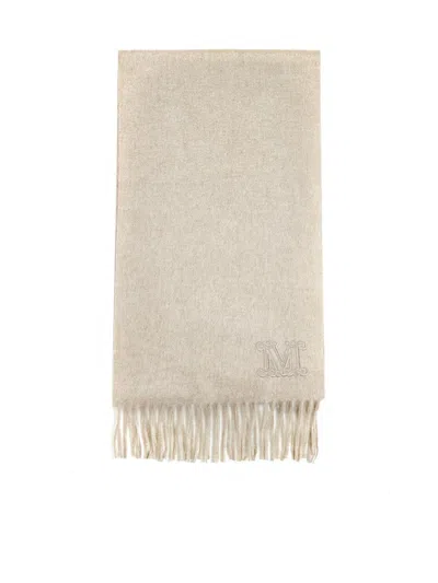 Max Mara Scarfs In Beige