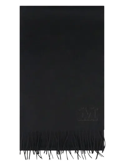 Max Mara Scarfs Black