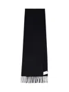 Max Mara Wsdalia Cashmere Scarf In Black