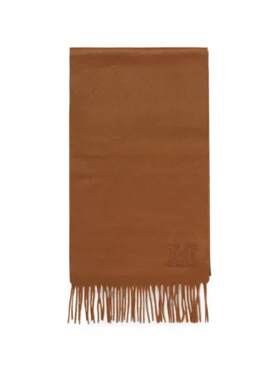 Max Mara Scarfs In Brown