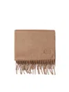 Max Mara Camel Dalia Cashmere Scarves In Brown