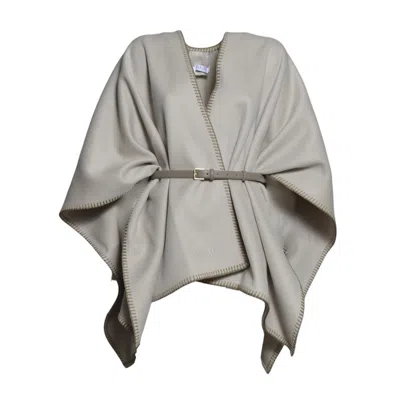 Max Mara Scarfs In Gray