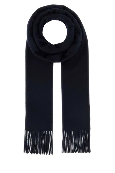 Max Mara Midnight Blue Cashmere Dalia Scarf