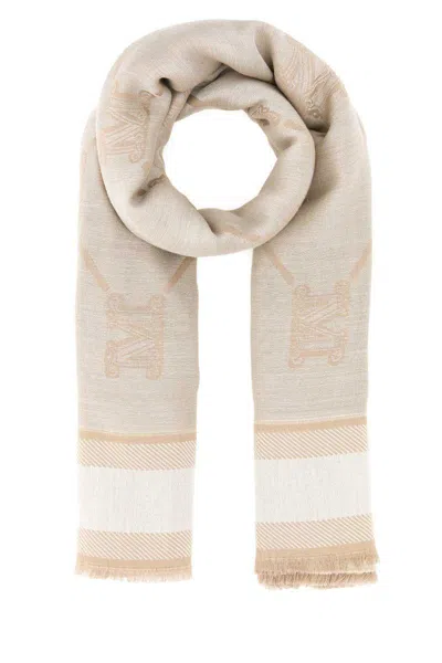 Max Mara Women Embroidered Wool Blend Molveno Scarf In Multicolor