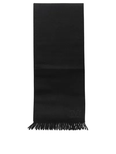 Max Mara Scarves In Black