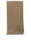 Max Mara Luxurious Scarves Featuring Fringed Edges In Brown