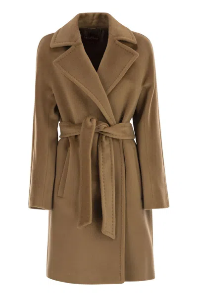 MAX MARA MAX MARA SCIRE - WOOL BEAVER DRESSING GOWN COAT
