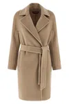 Max Mara Scire Coat In Brown