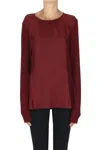 Max Mara Scrigno T-shirt In Burgundy