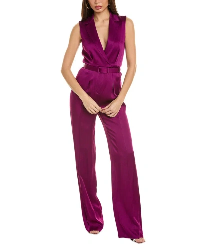 Max Mara Scringo Jumpsuit In Purple