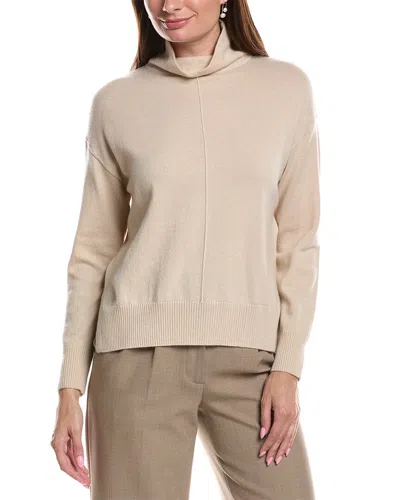 Max Mara Scrivia Wool & Cashmere-blend Sweater In Tan