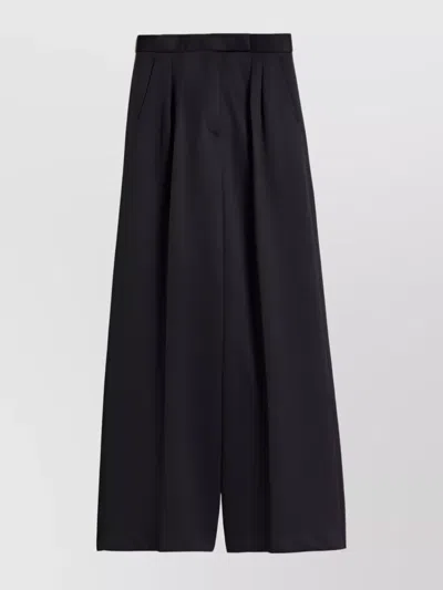 MAX MARA SCUBA JERSEY FLARE TROUSERS