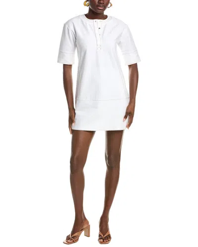 Max Mara Sebino Henley Dress In Multi