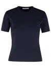 Max Mara Warren Silk And Cashmere Sweater In Blue