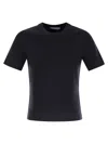 Max Mara Adelio Black Viscose Blend T-shirt