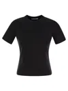 Max Mara Adelio Black Viscose Blend T-shirt