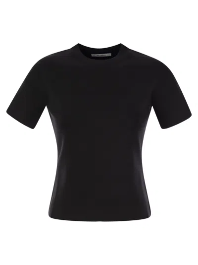 MAX MARA MAX MARA SEGALE VISCOSE BLEND SWEATER WITH LOGO