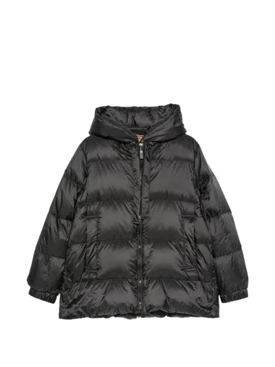Max Mara Seia Down Jacket In Black