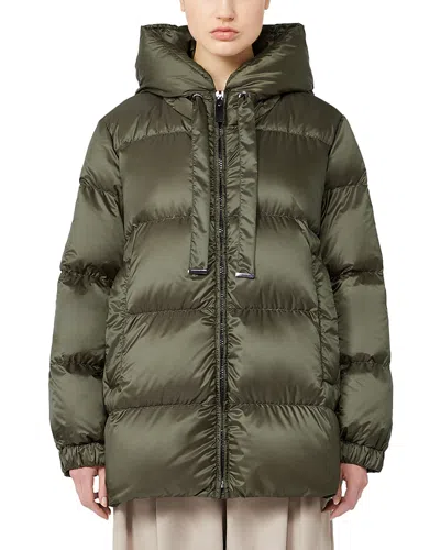 MAX MARA SEIA KAKI QUILTED JACKET