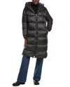 Max Mara Seipa Down Coat In Black