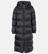 Max Mara Woman Down Jacket Dark Green Size 8 Polyester In Black