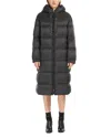 Max Mara Woman Down Jacket Dark Green Size 8 Polyester In Black