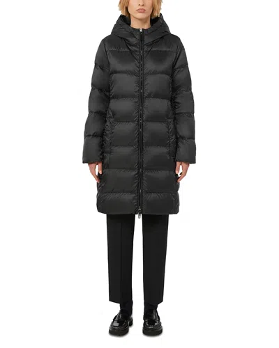 Max Mara Seipar Quilted Coat In Black