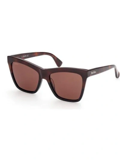 Max Mara Select Cat Eye Women's Sunglasses In Brown