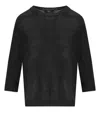Max Mara Selz Black Pullover In Black