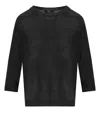 Max Mara Selz Black Pullover In Black