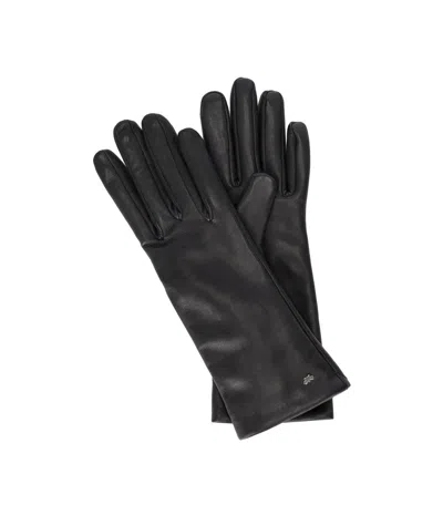Max Mara Senapeshort Black Gloves