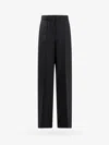 Max Mara Studio Woman Pants Black Size 6 Cotton In Black