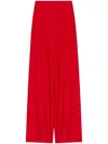 Max Mara Senna High-waisted Trousers In Red