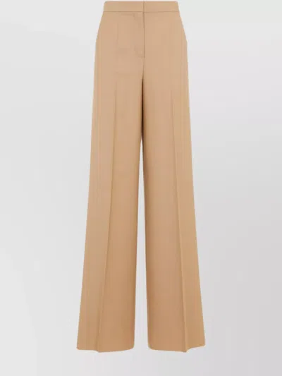Max Mara Senna Wool Wide Leg Trousers